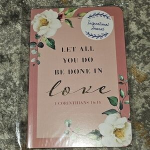 Inspirational Journal Let All You Do Be Done In Love